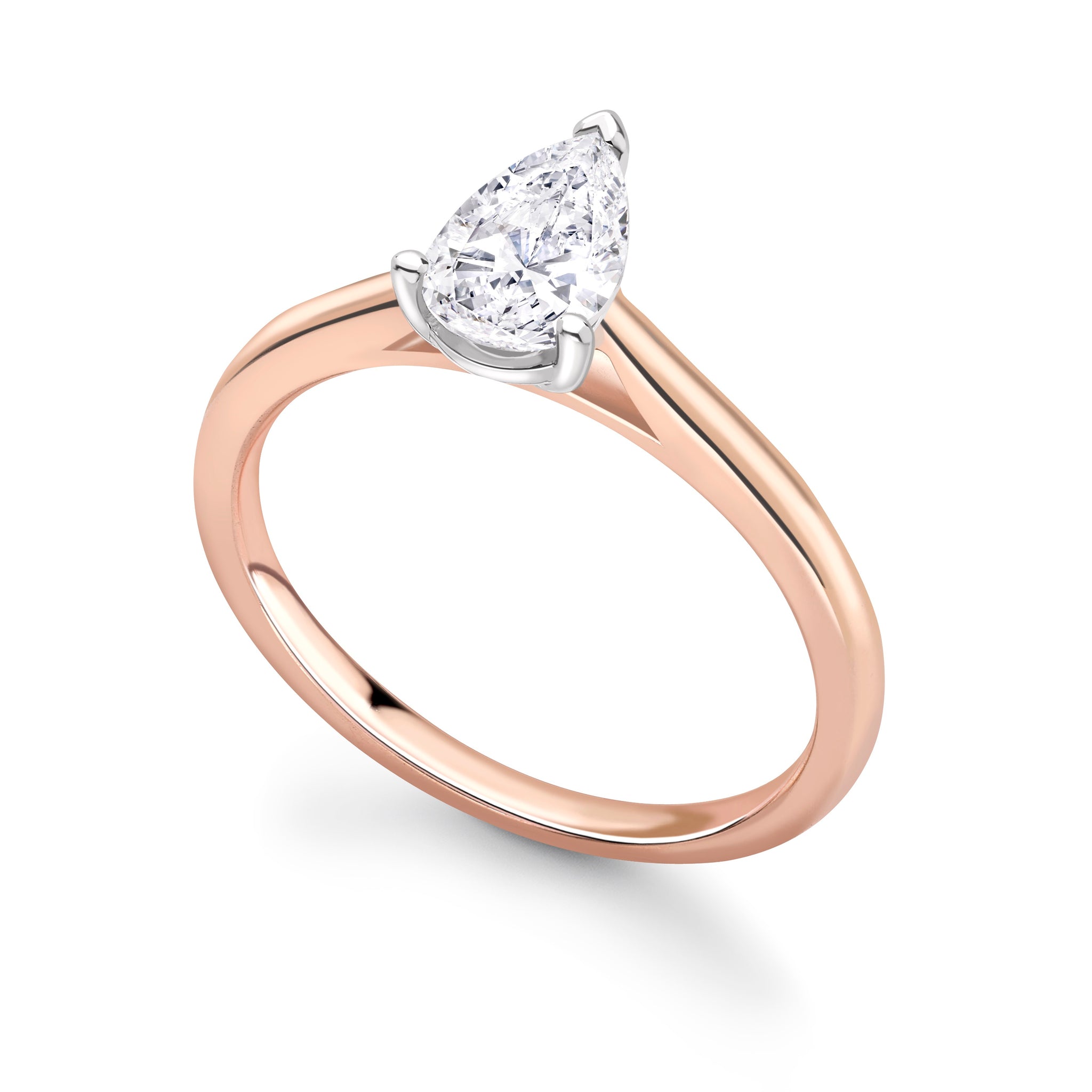Hibiscus Engagement Ring