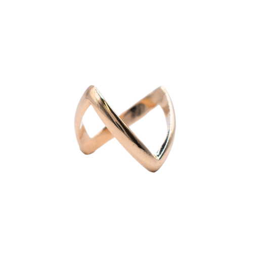Full Wishbone Ring In 9ct Yellow Gold
