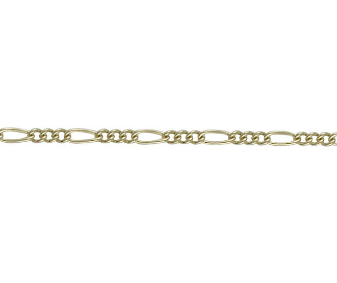 9ct Yellow Gold 3-1 Figaro Chains