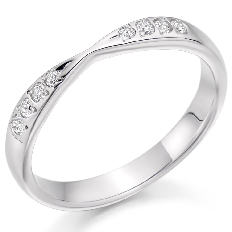 Pinched Twist Grain Set Band