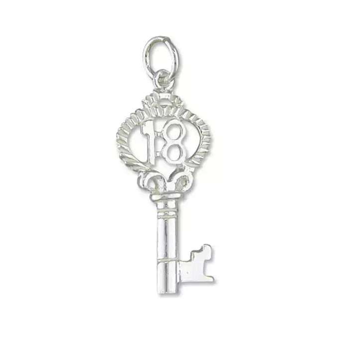 '18' Key Charm