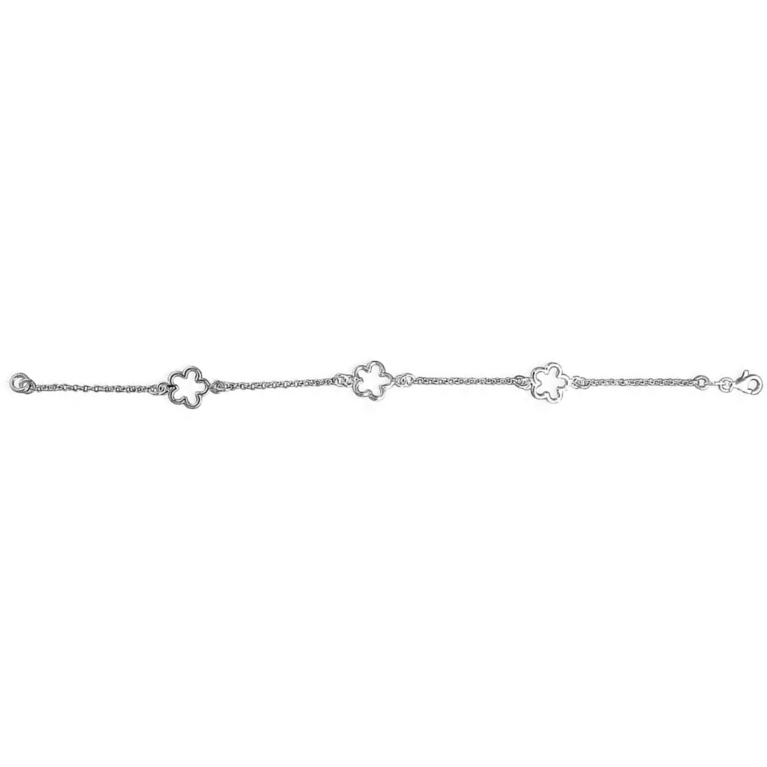 Flower Link Bracelet