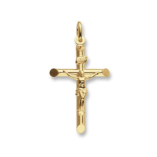 Crucifix Pendant in 9ct Yellow Gold