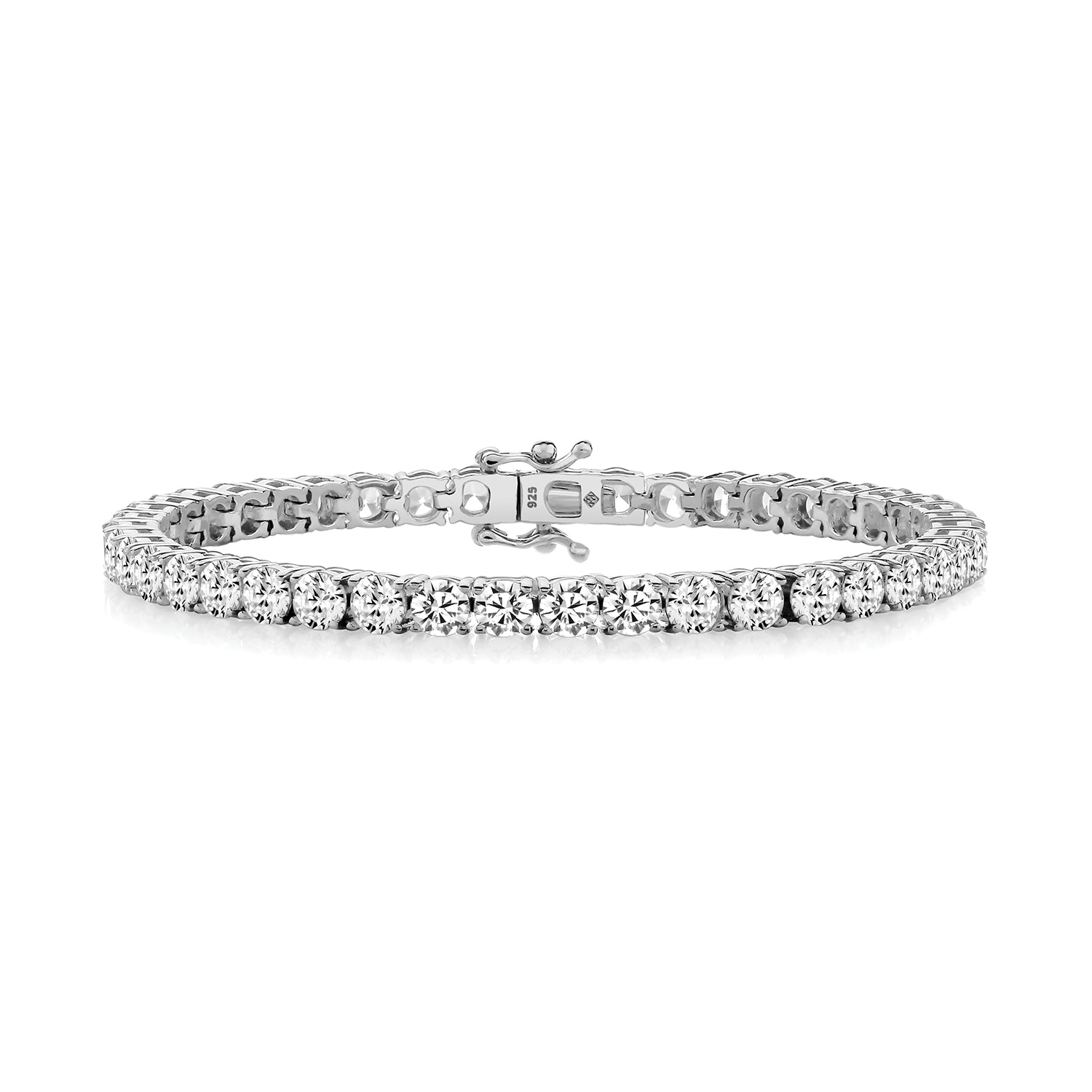 4mm Cubic Zirconia Tennis Bracelet