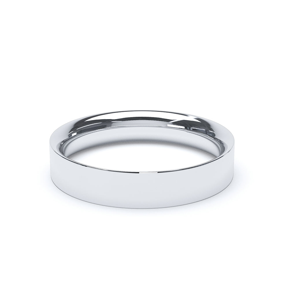 Flat Court Wedding Ring