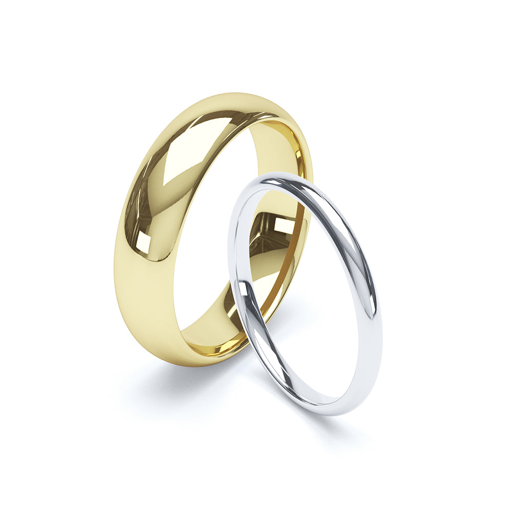 BLC Soft Court Wedding Ring