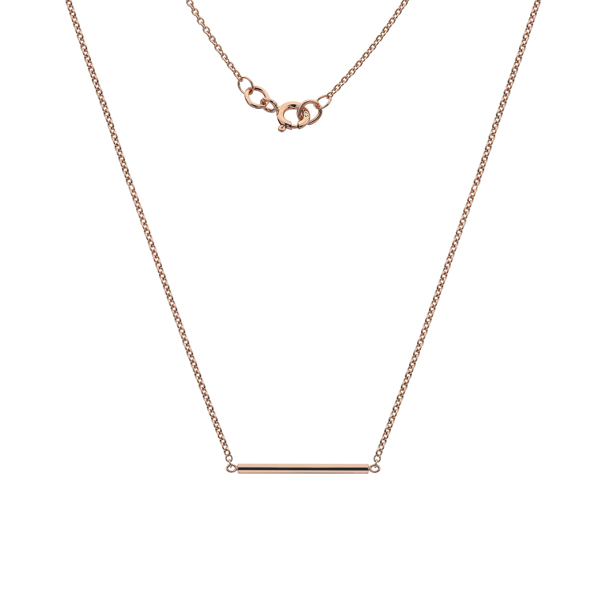 Rounded Bar Necklace