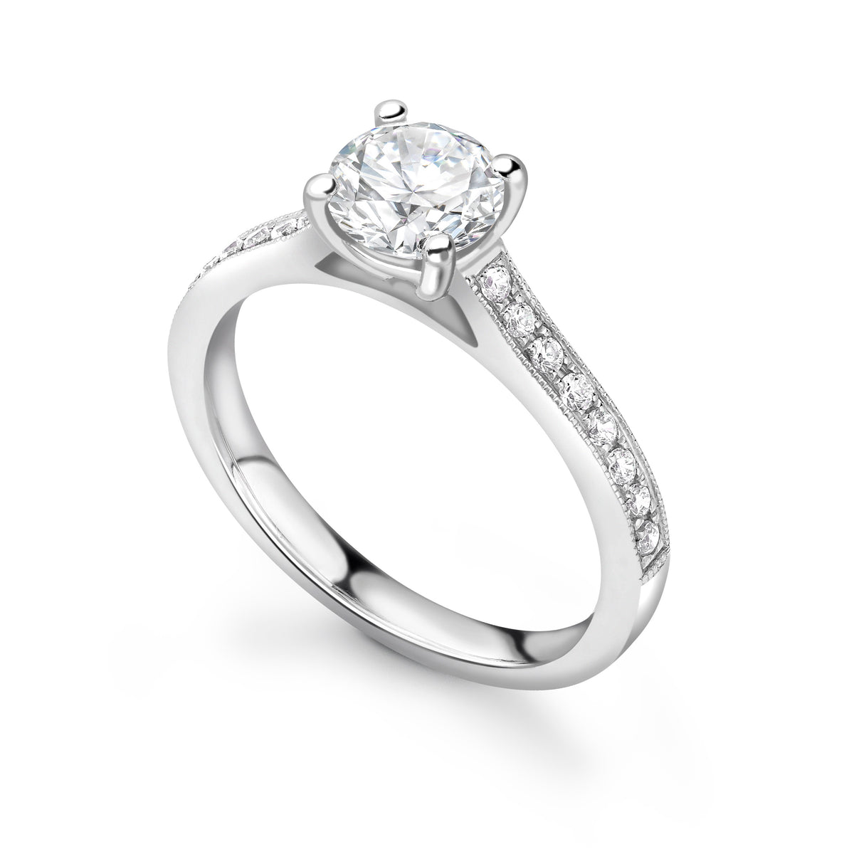 Saffron Engagement Ring — Neweys Jewellers Ltd