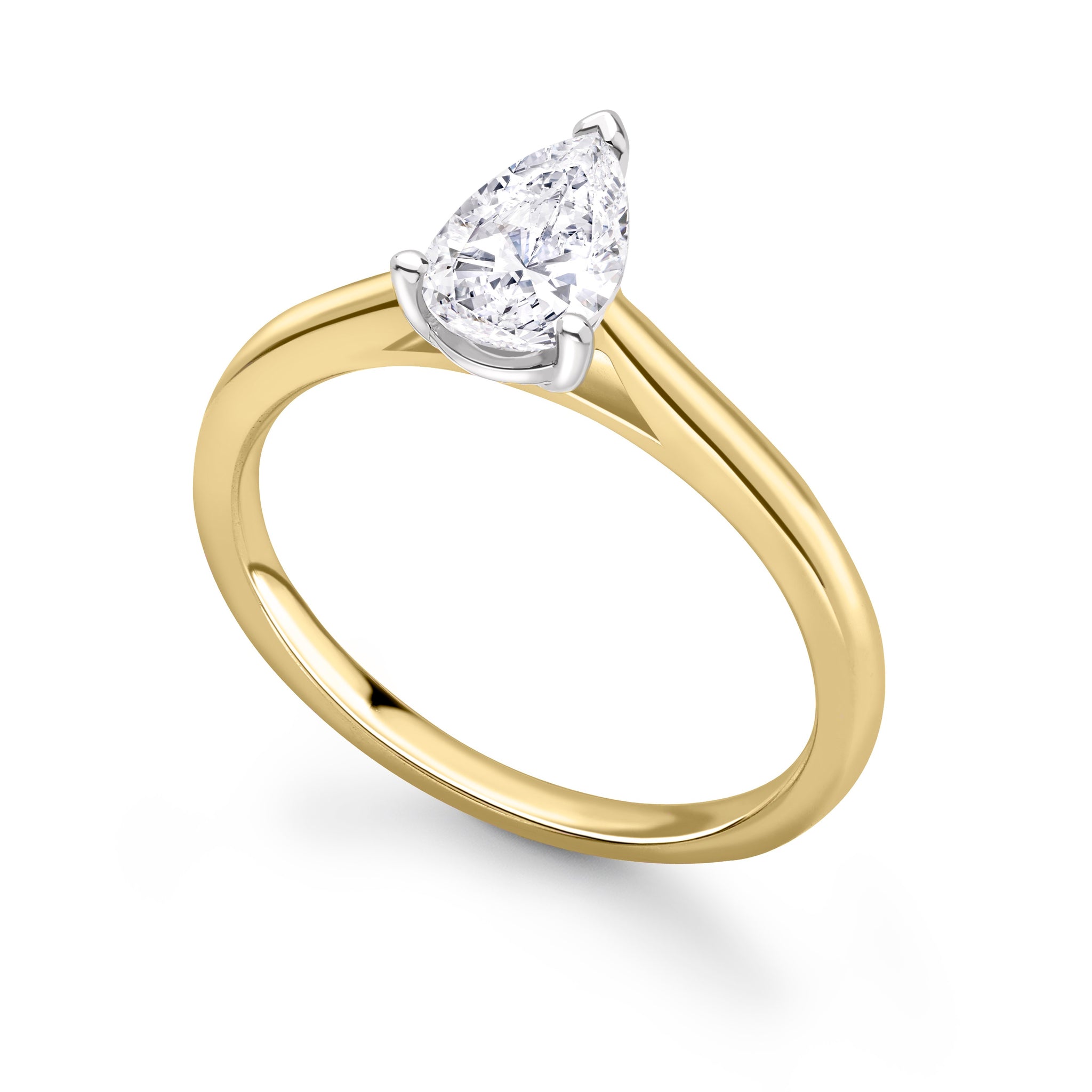 Hibiscus Engagement Ring
